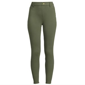 Green jeggings